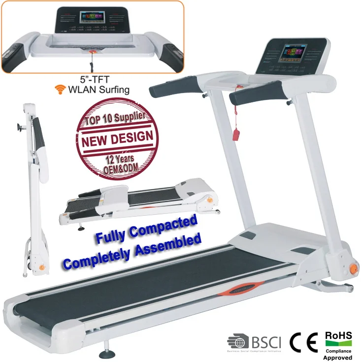 GS-342D-B High Efficiency Commercial High Quality Intelligent Adjustable Sports Motorized Treadmills