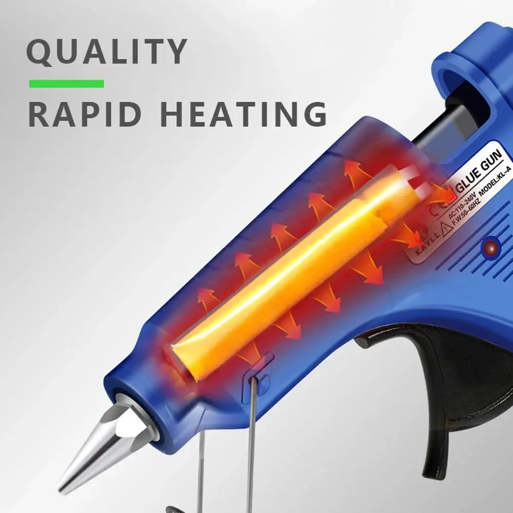 Hot Sale Mini Hot melt Glue Gun 20W High Temperature Silicone Gun DIY Projects Repairs  Artistic Creation