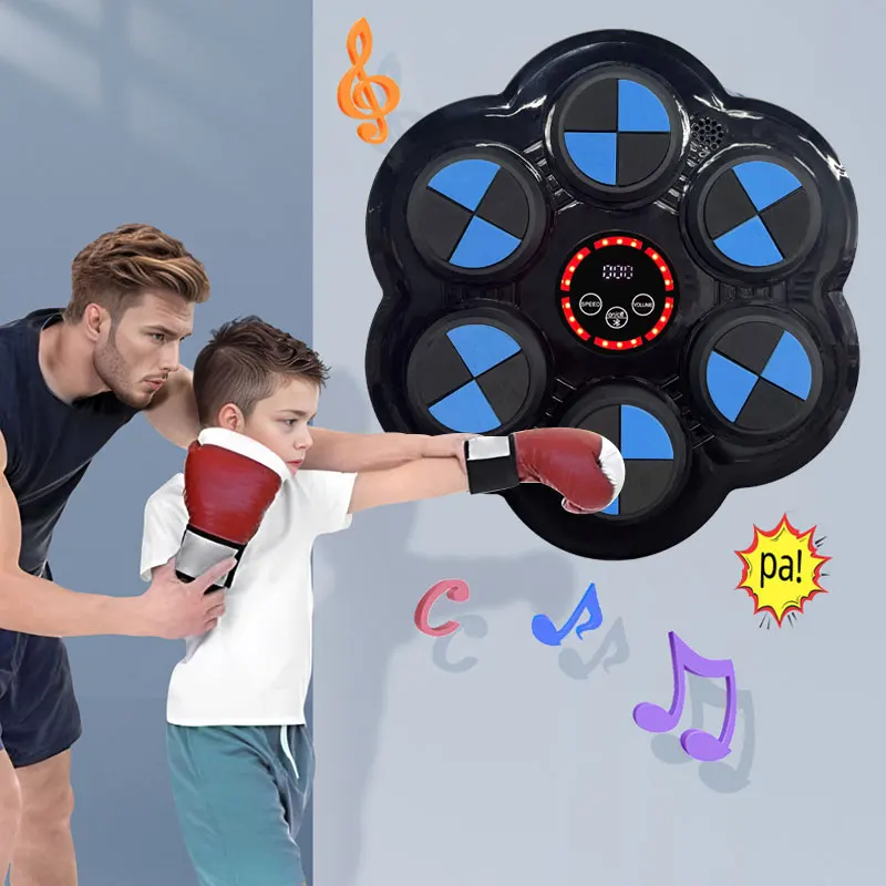 Bluetooth Music Boxing Machine Professional Boxing Punching Machine Home Use Wall Mounted Boxing Arcade Game Machine