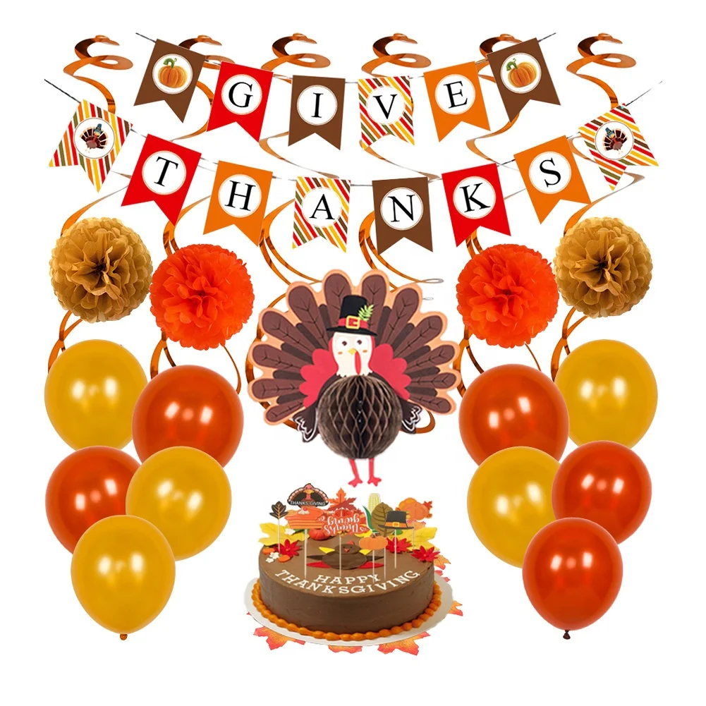 New Design Thanksgiving Balloon Garland 2022 Party Decor Thanksgiving Table Decor Thanksgiving Day Decoration