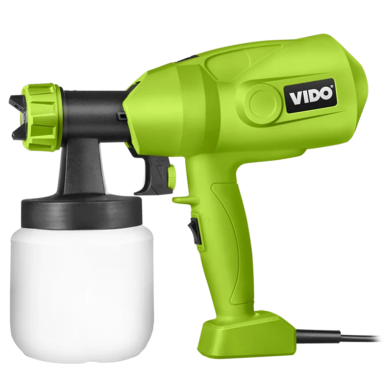 VIDO Powerful Electric Paint Sprayer Gun Professional Water Garden Home Texture Wall Painting Ceiling Airless Spray Gun