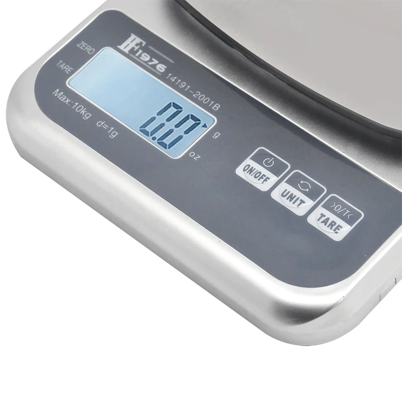 FF1976-2001B Electronic household kitchen scale with tray hd backlight screen display small household baking scale electronic