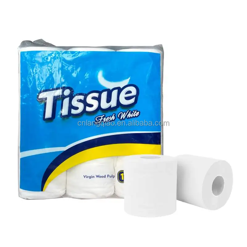 Manufacturer custom 2/3ply virgin wood pulp toliet paper printed wholesale toilet paper tissue hygiene paper