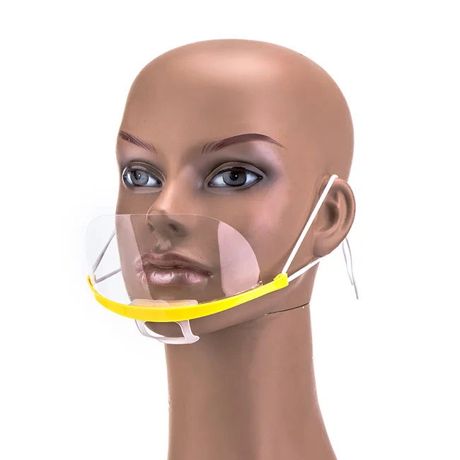 2022 clear face shield glasses transparent acrylic anti fog full face shield fashion glass with box in stock