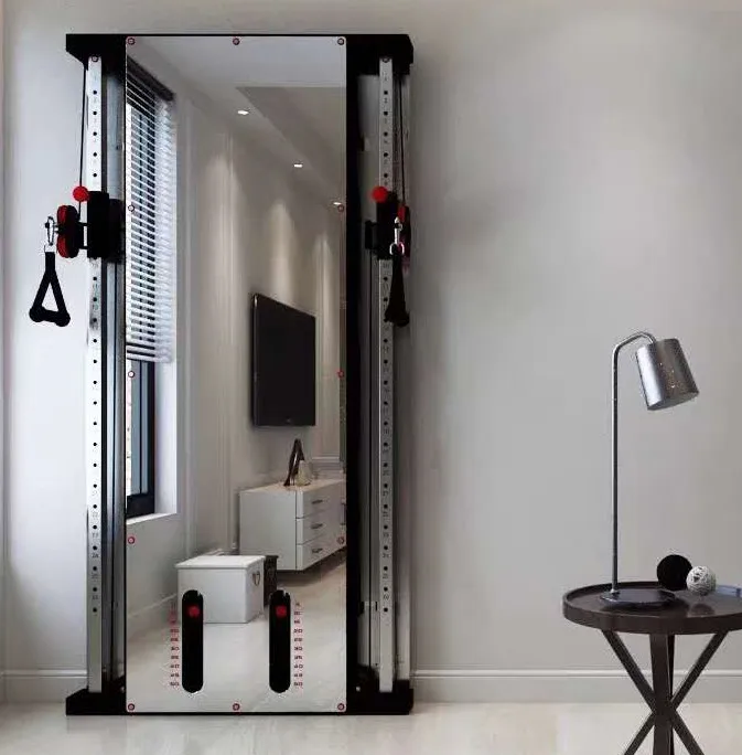 Professional Fitness Equipment Doulble-Pull Wall-Mounted Save Space Training Equipment Magic Arm Cross Functional Trainer