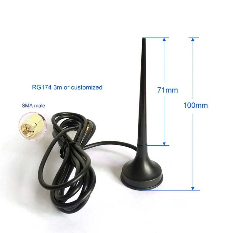  Антенны 3 дБи SMA разъем 900/1800 МГц gps