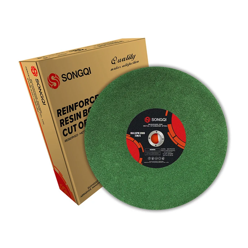 SONGQI 14 Inch 355x2.5/3.2x25.4/32mm Abrasive Cutting Disc Cut off Wheel for Metal Cutting disc