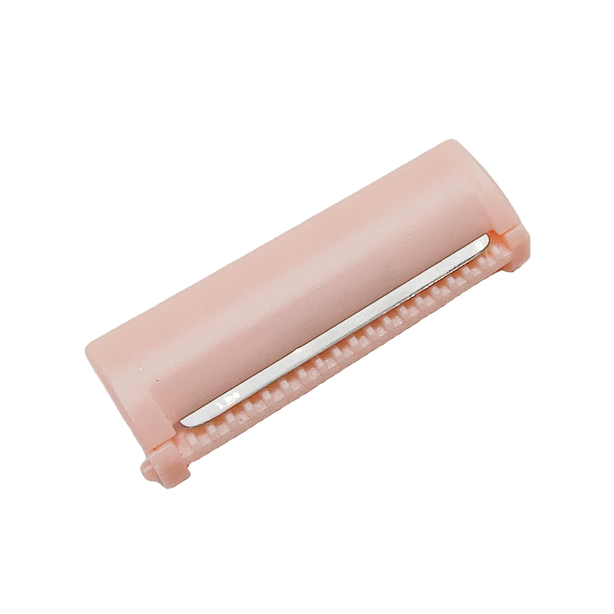 Replaceable Lady hair removal shaving knife single use pink and orange razor for woman  1 pieces