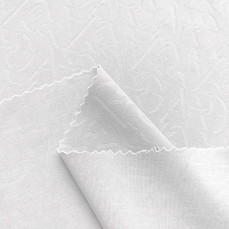 76 Nylon 24 Spandex jacquard knit fabric high quality elastic fabrics for leggings