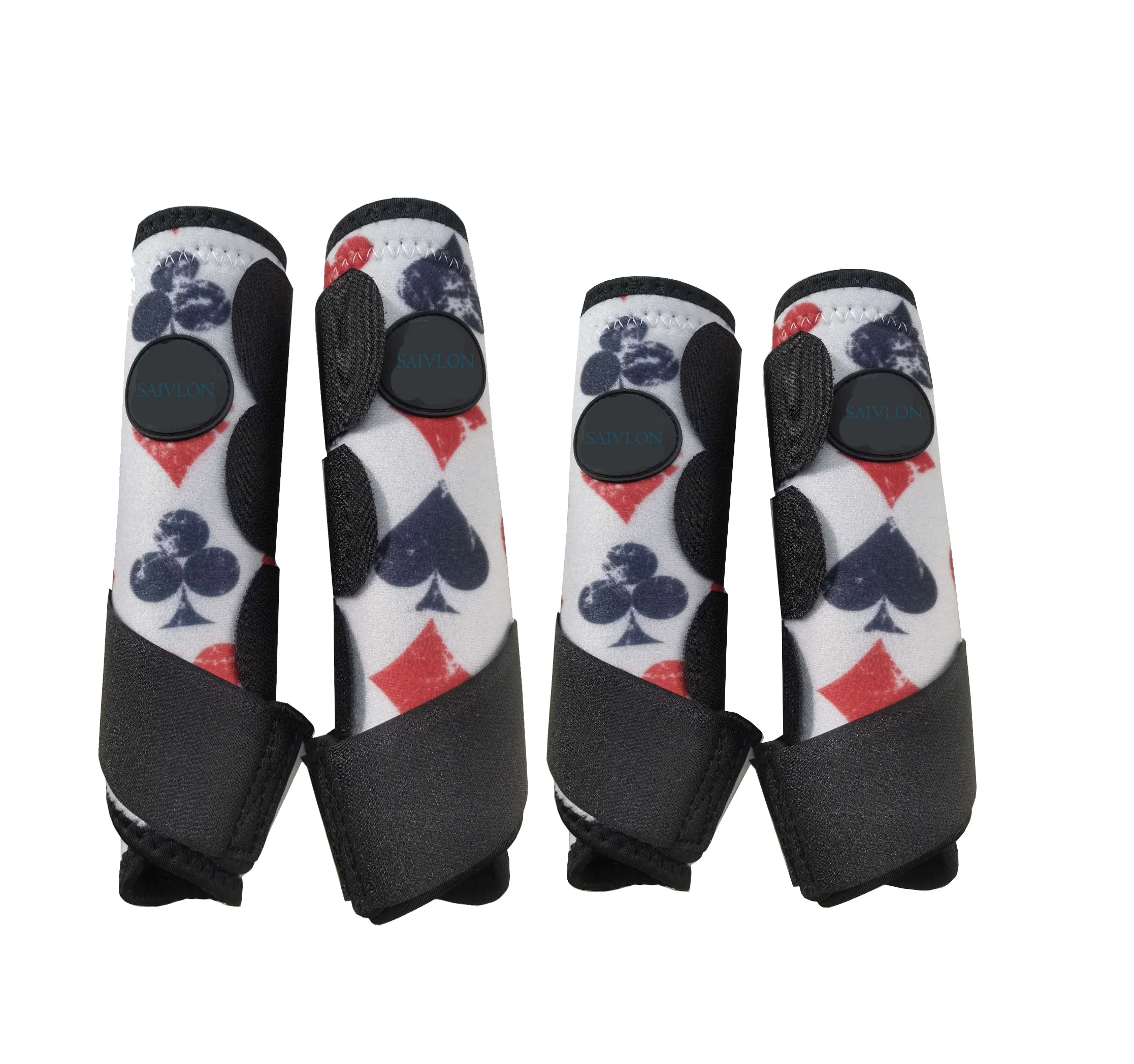 Professional Riding Sports Horse Boots 4 Pack
