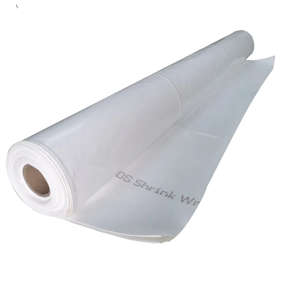Heavy HDPE Heat shrink Film White PE Shrink Film