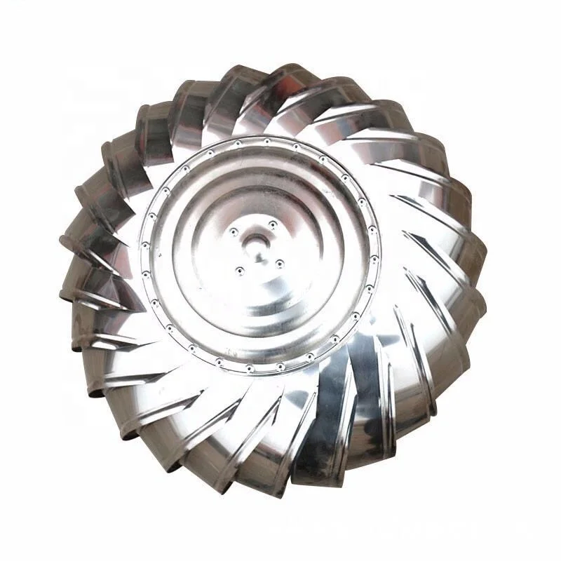 500mm 20inch wind powered roof ventilators Without Power Ventilating Roof Fan