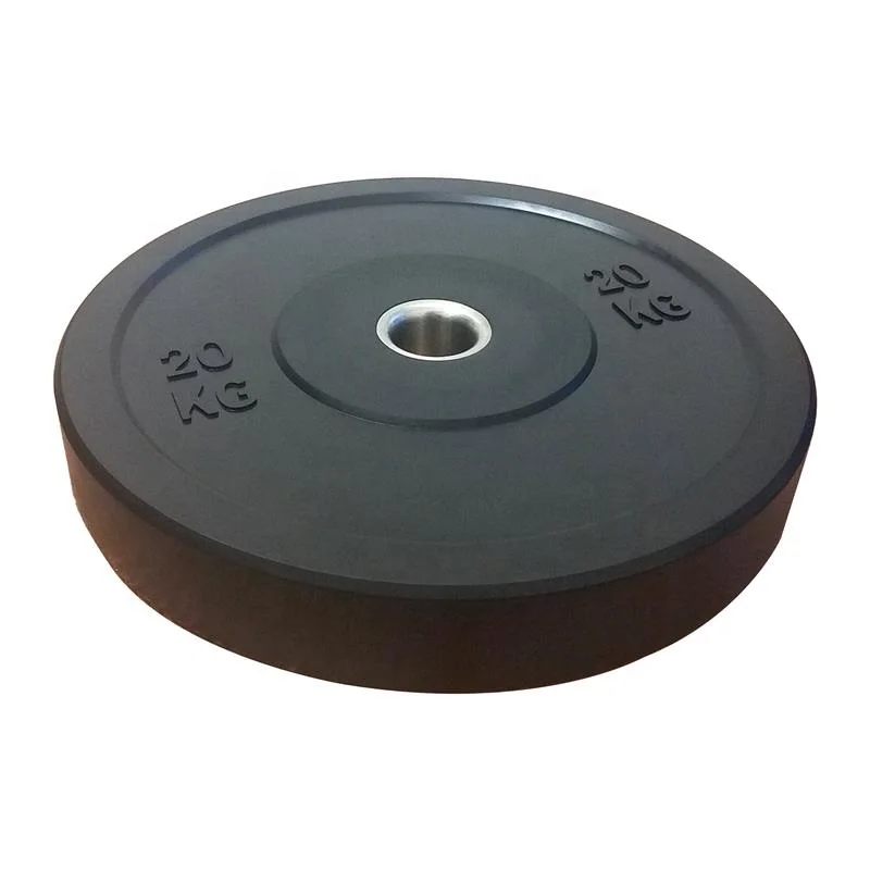 Fitness Colorful Weight Lifting Rubber Bumper Plate For Home Gym