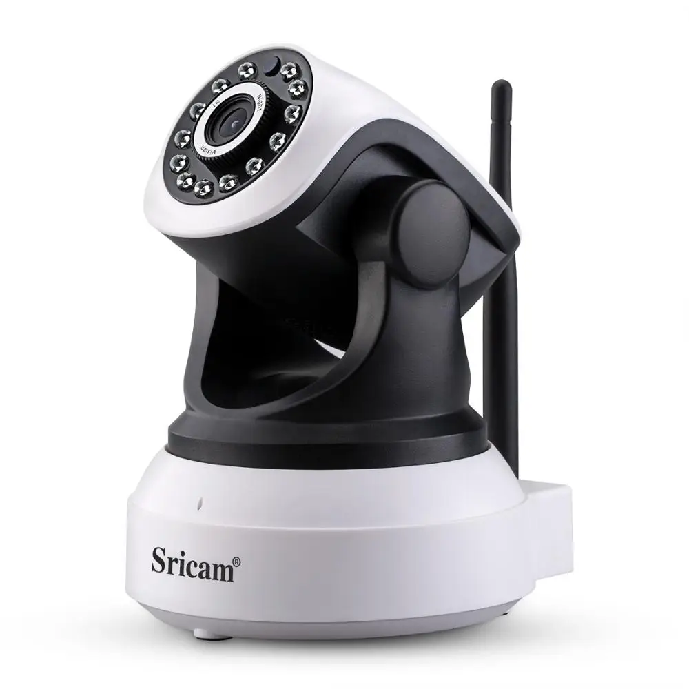 Sricam SP017 купольная инфракрасная панорамная 3MP WIFI FHD IP-камера с Full HD камерой панорамирование наклон зум внутренняя Беспроводная FHD-камера