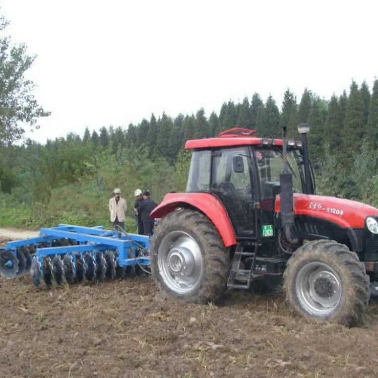 24 disc blade heavy duty disk harrow hydraulic disc harrow tractor trailed disc harrow