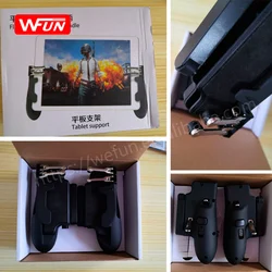 H11 Six Finger Pubg Gamepad for ipad Game  Controller Joystick with Gaming Trigger L2R2 Trigger fire button