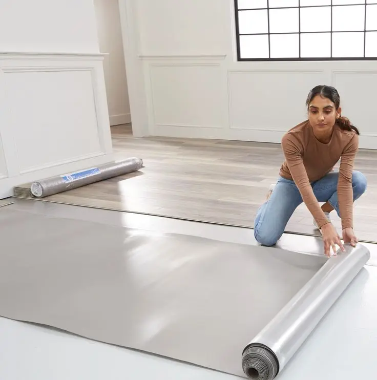 Waterproof 0.6mm-1.5mm Thick Pvc Sponge Flooring Parquet Leather Soft Covering Roll Plastic Vinyl Floor Carpet