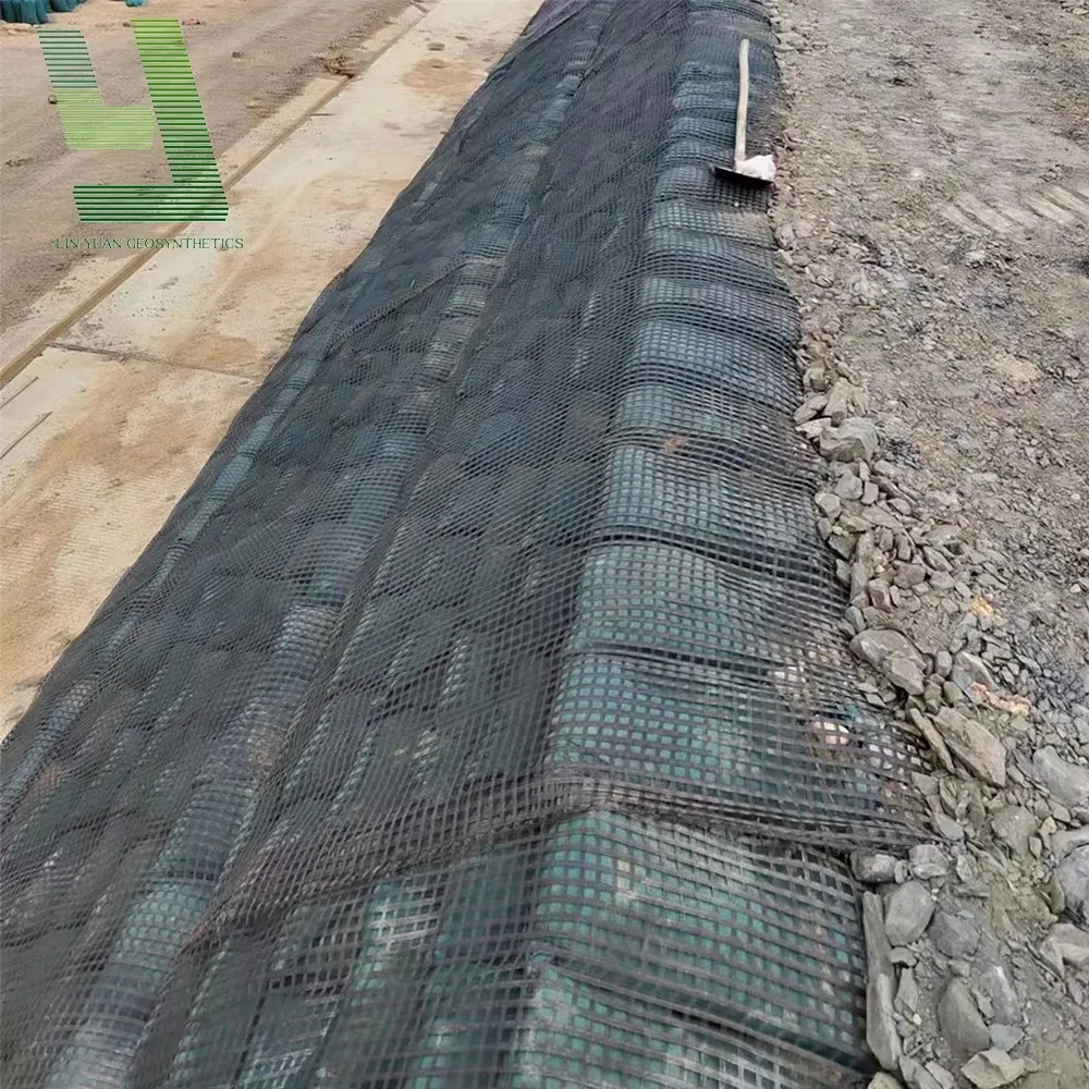 factory low price soil reinforcement geogrids fiberglass mesh fiber glass geogrid