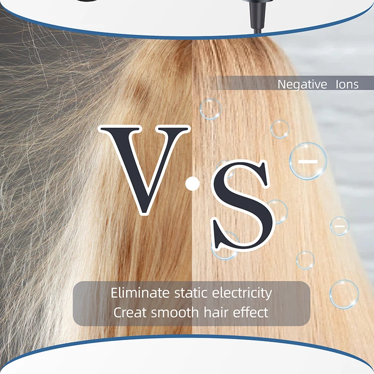 Custom Hair Dryer Professional Salon 110000rpm Ionic Hair Dryer LCD Display Bldc Hair Dryer