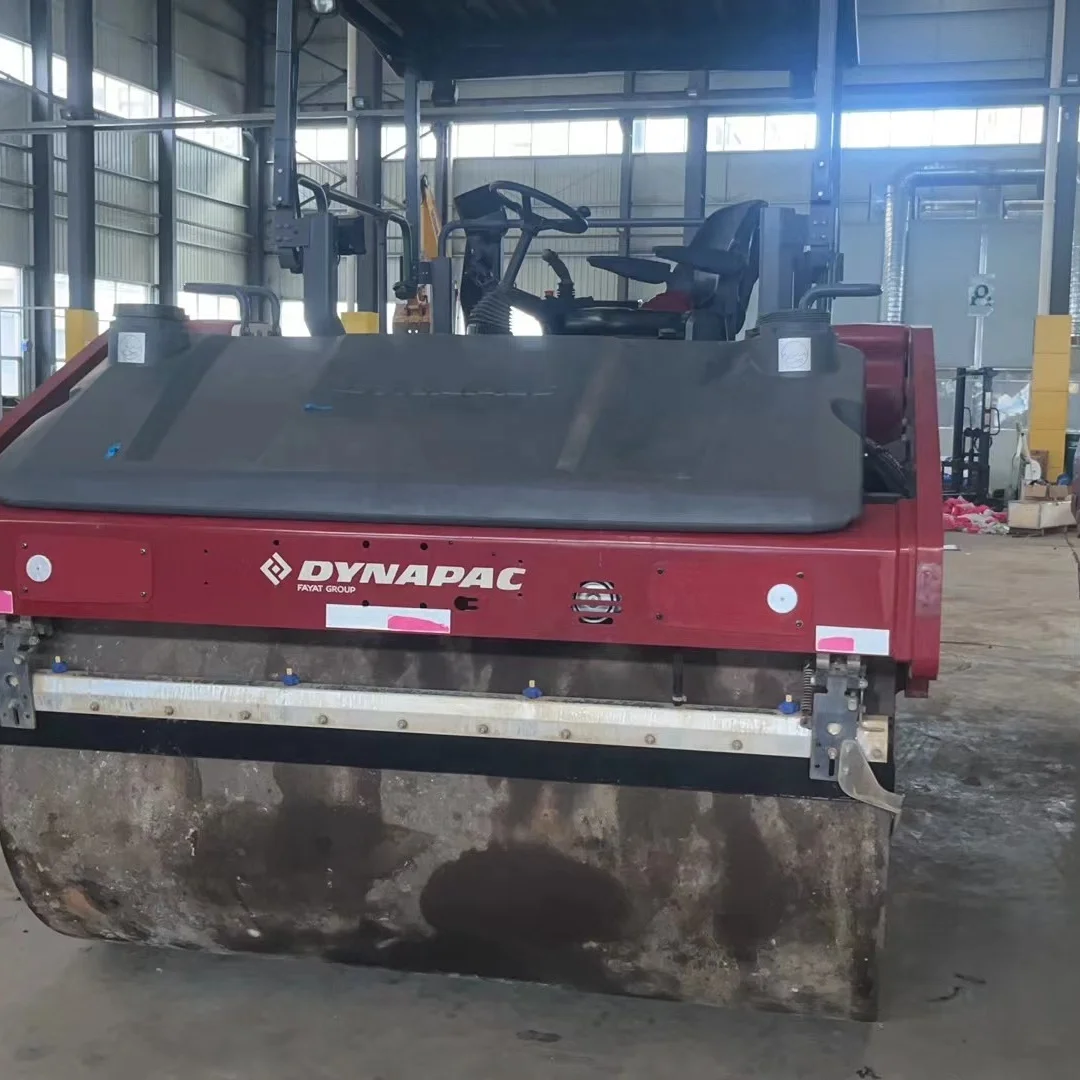 CC6200 2023 DYNAPAC Подержанный двойной барабанный ролик подлинный EURO3 использованный 10-тонный дорожный каток