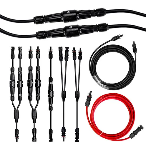 High quality 1500VDC IP67  PV4.0   extension cable assemblies with    for solar system