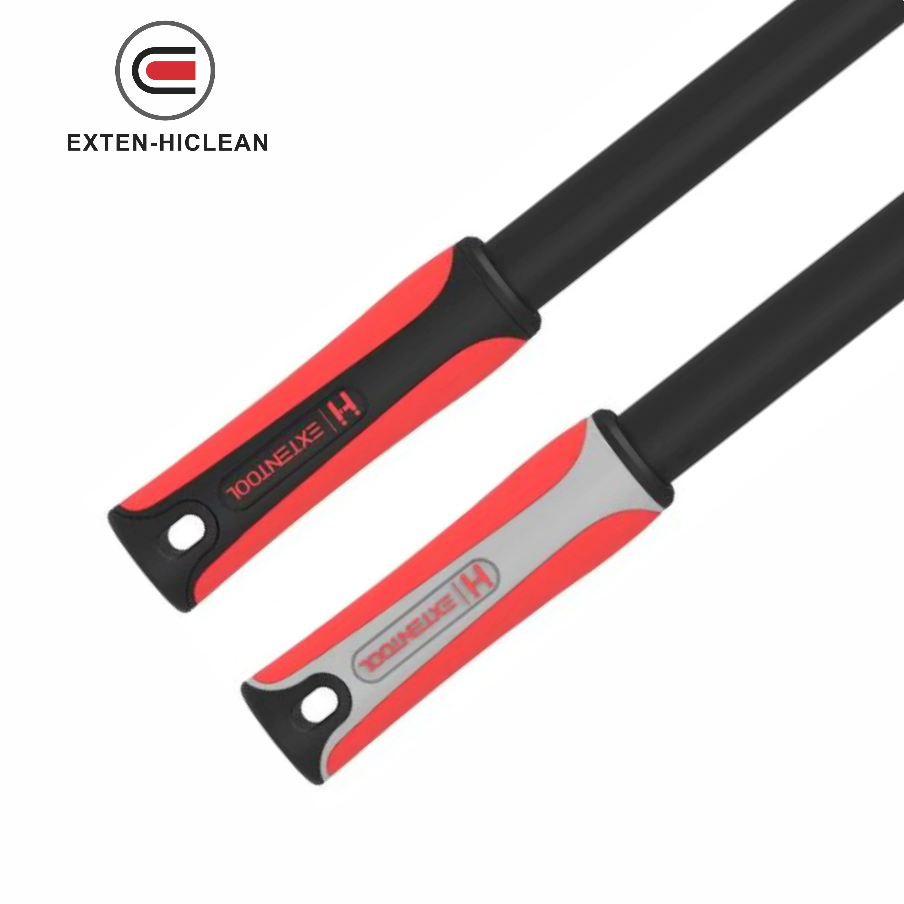 Wholesale hot sale fruit picker extendable spring mounted rotary plastic clamp for inner lock Long aluminum telescopic pole