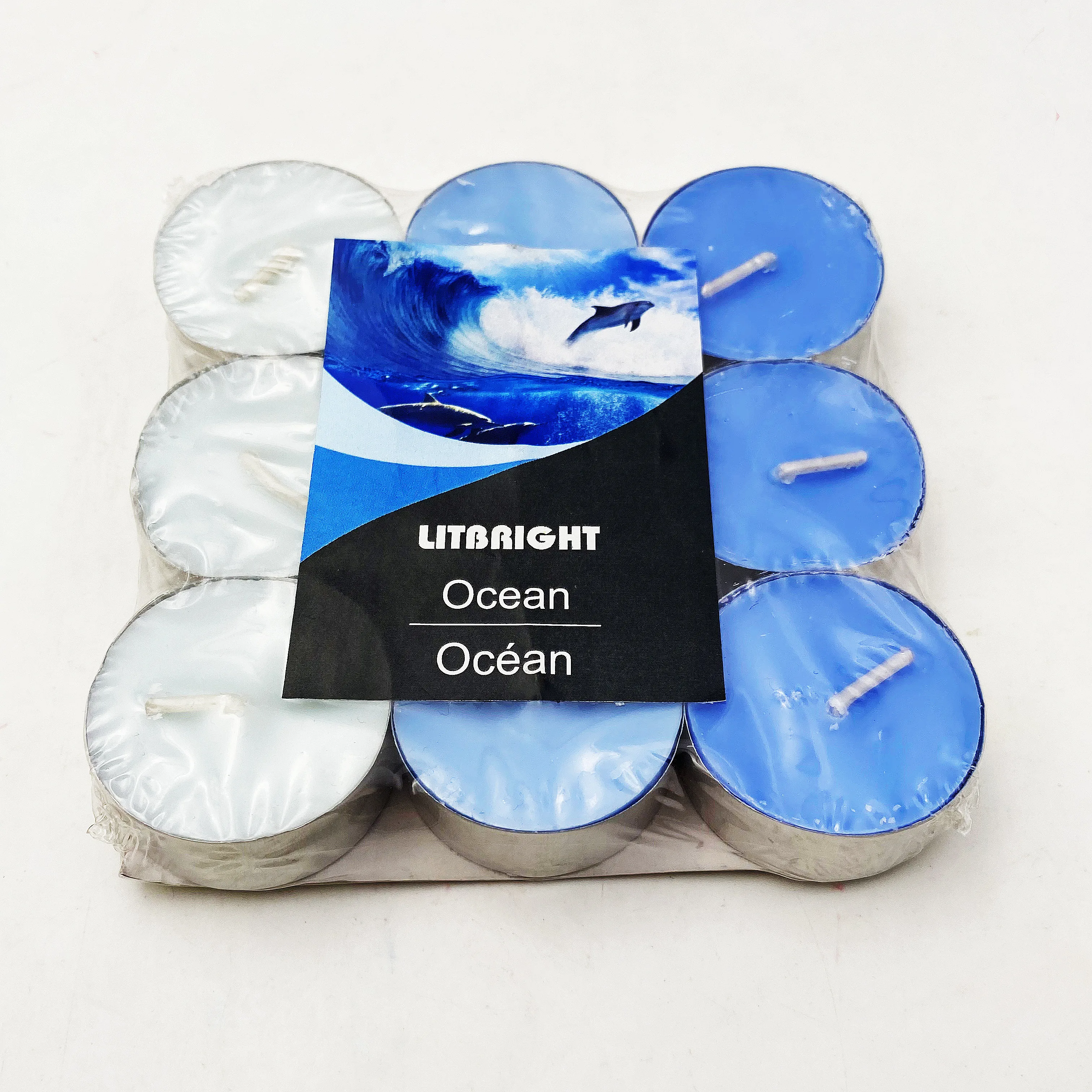 Ocean Scents 14 Grams Tealight Candles Small Candle With 4 Hours Burning Time From Candle Factory China