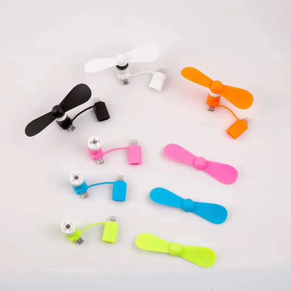 2020 Portable rechargeable fan electric small usb cooling fan  For iPhone Android mini usb fans
