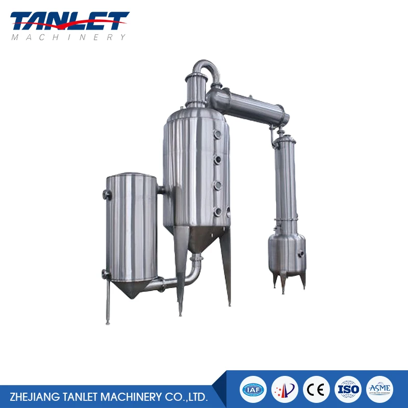 juice processing vacuum evaporation concentrator
