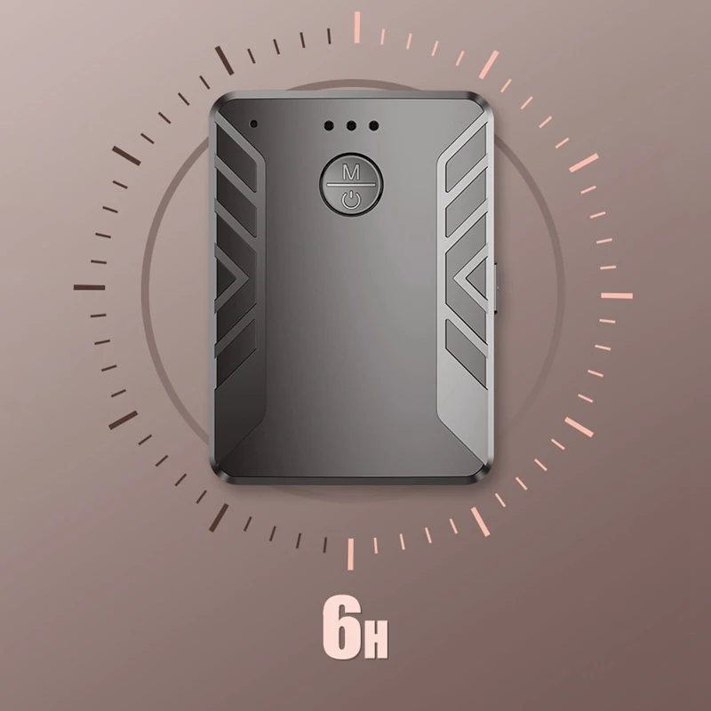 Doonjiey 2 in 1 wireless  5.0 audio Receiver connect two Wireless earphone adapter Wireless  transmitter receiver