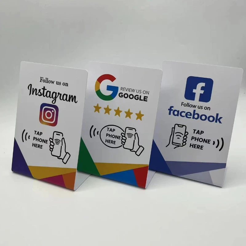 Hot Selling custom logo nfc card  silver metal nfc card engraving