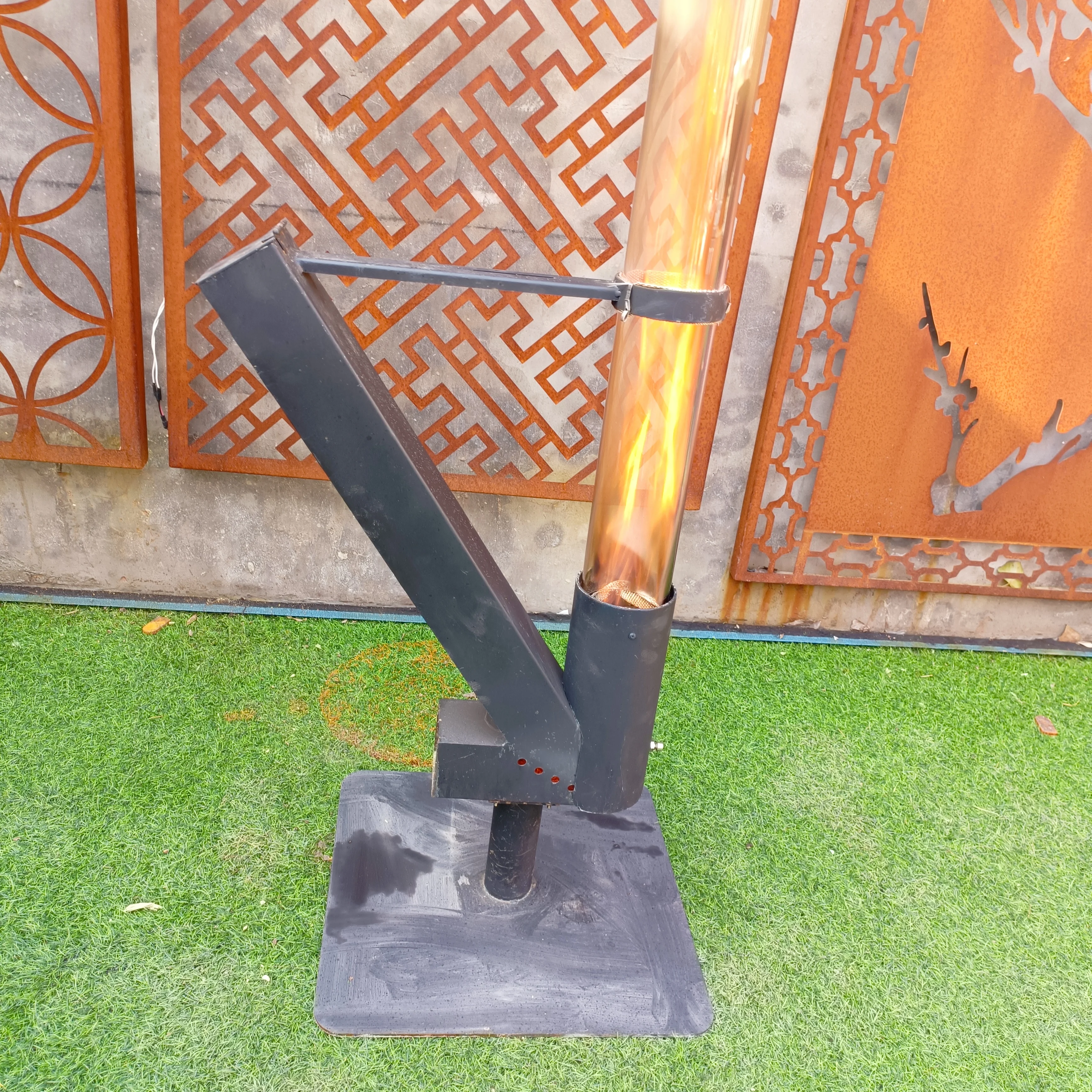 High Quality Outdoor Biomass Pellet Heating Stove Patio Heaters