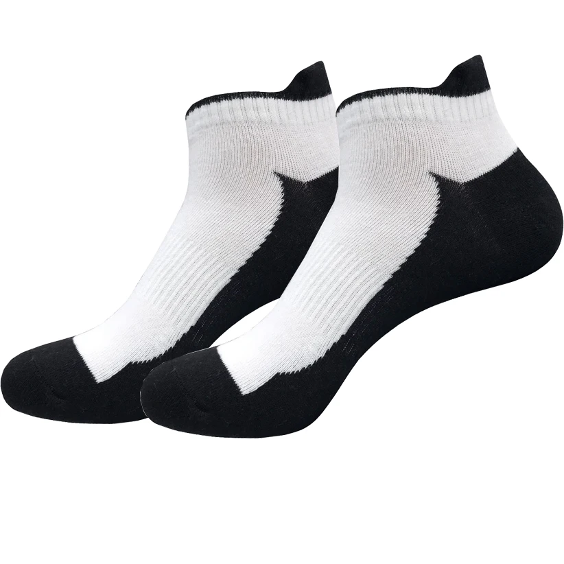 Wholesale marathon cotton breathable design your logo mens best short anklet running socks to stop blisters