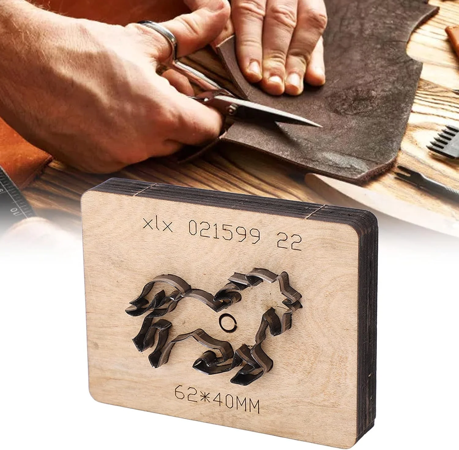 wood leather die cutting dies mould presses for leather horse shape punch cutter craft mould tool diy leathercraft