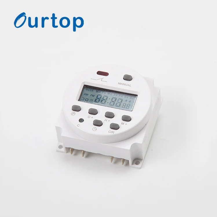 Высокая мощность еженедельно цифровой программируемый переключатель времени выход