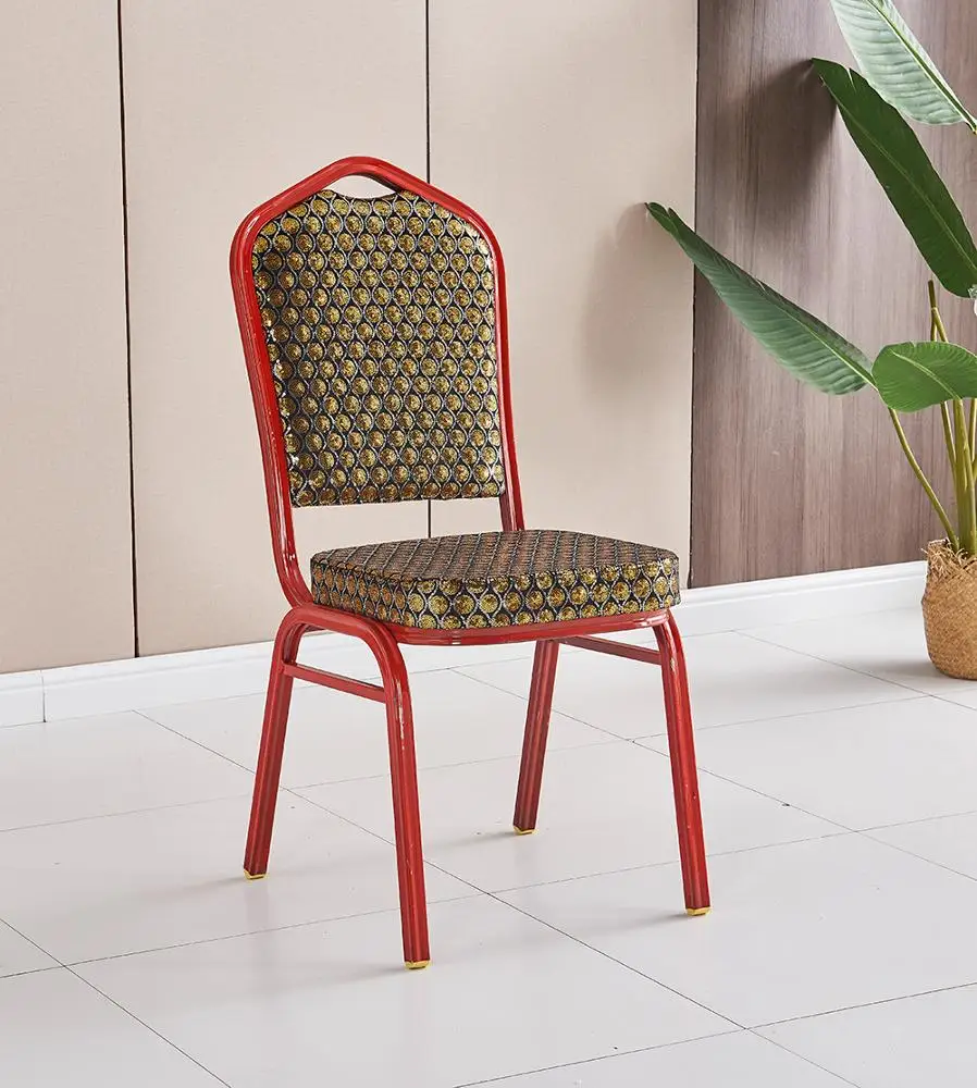 Have in stock cheap price restaurant dinning banquet hotel chairs with metal legs