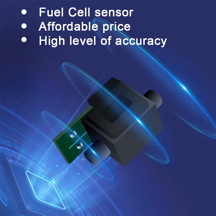 Hotsale Portable Fuel Cell Sensor Breath Alcohol Detector With Key Chain