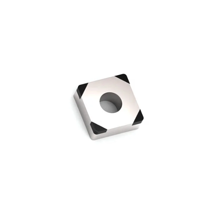 High precision CNC Diamond PCD tipped Turning tool insert for aluminum full face full length