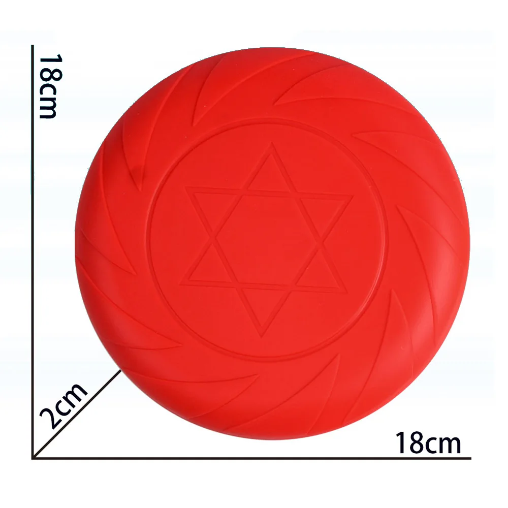 6 Pieces in 1Set Ultimate Soft Food Grade Frisbeed Disc Team Sport Toys for Adults Outdoor Game Flying Disc