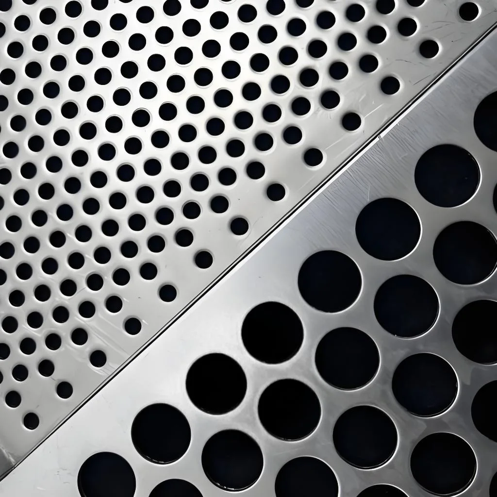 Factory customized hole shape Perforated metal mesh perforated sheet punching hole mesh