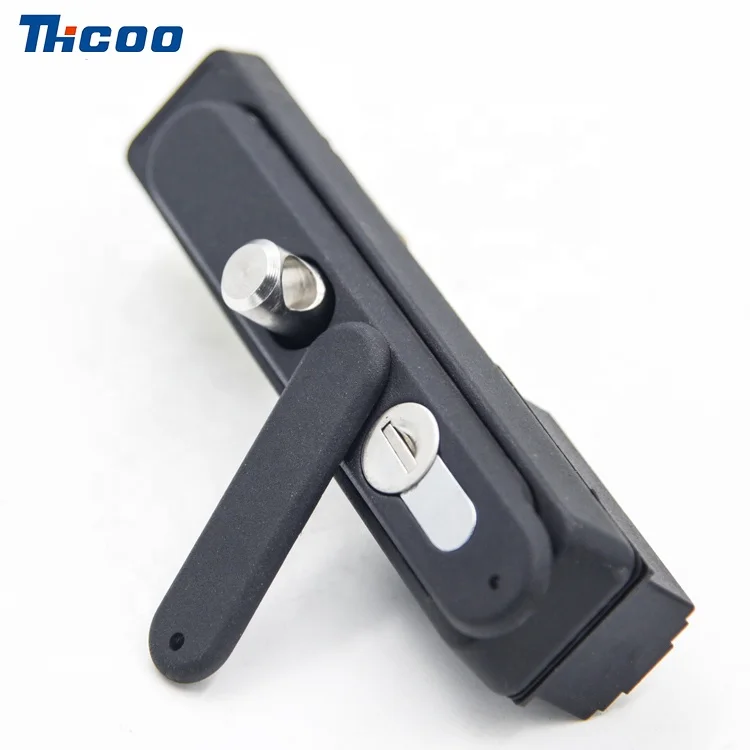 Steel cabinet door lock industrial cabinet housing zinc alloy t-handle lock tubular key