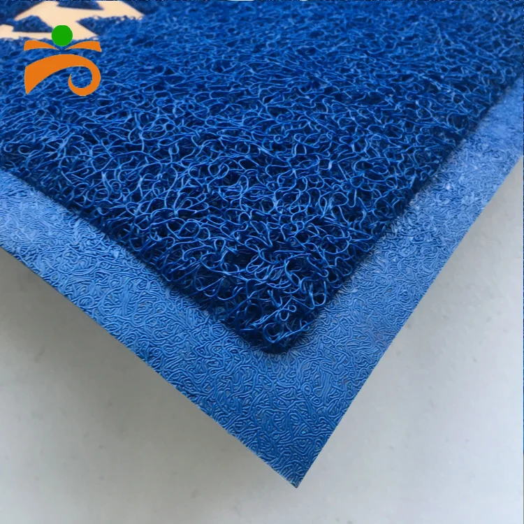 PVC Coil door Mats manufacture cushion mat carpet Spaghetti Matting Runner Dirt-Trapper