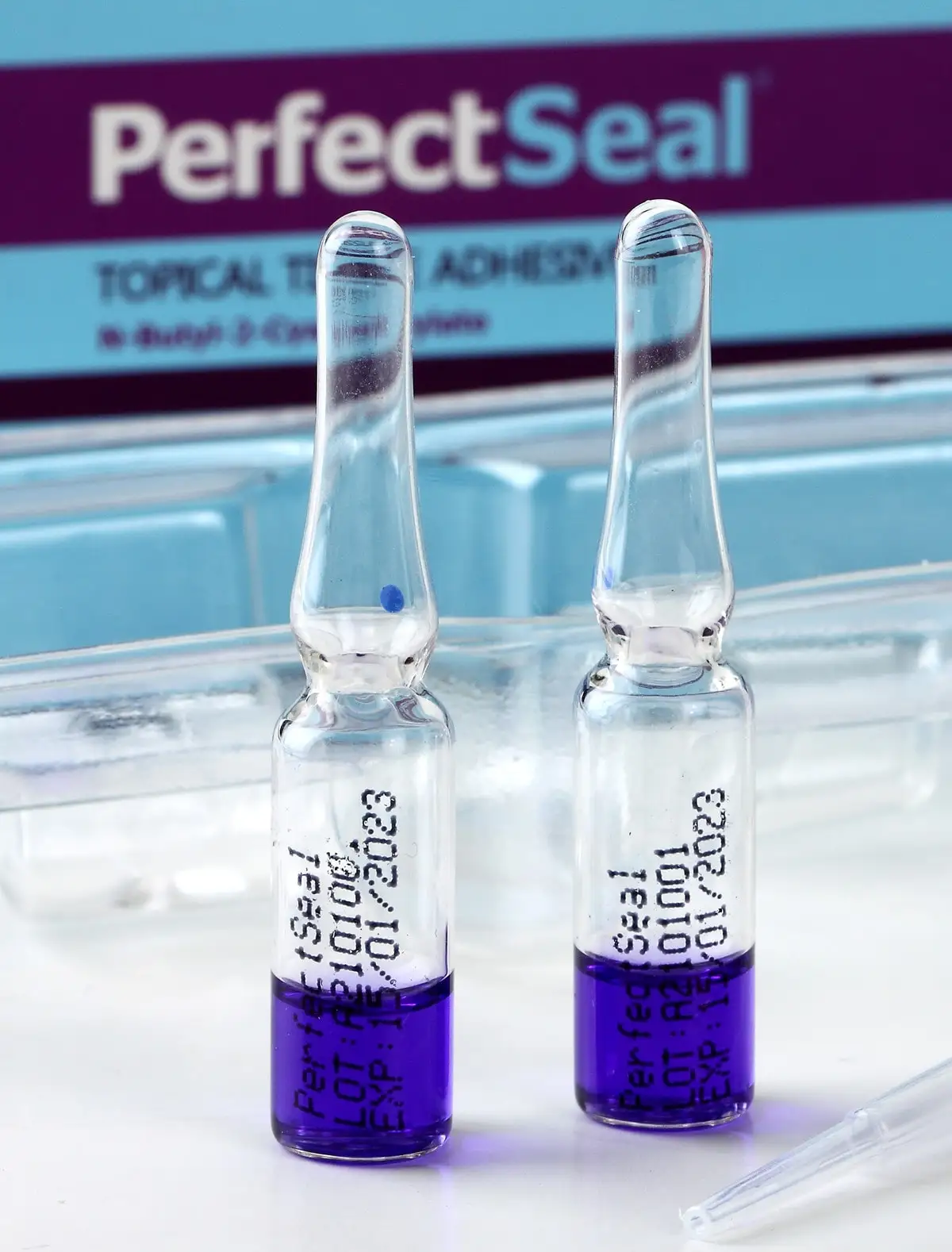 0.5ml ampoule new skin liquid bandage liquid stitches skin glue for wound cover quick as bbraun perfectseal