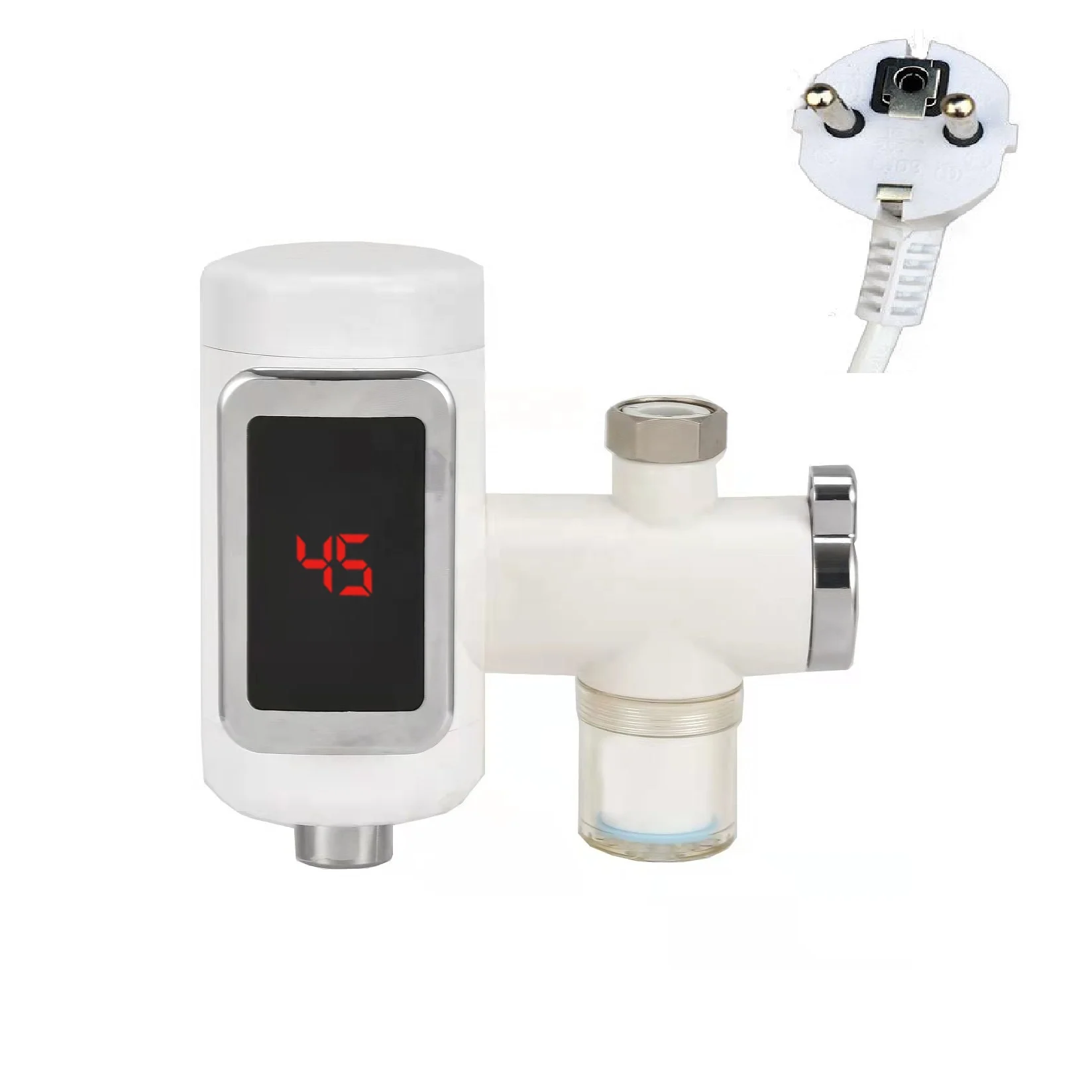 3000W 220V  electric water valve electric basin faucets parts for kitchen and bathroom faucet