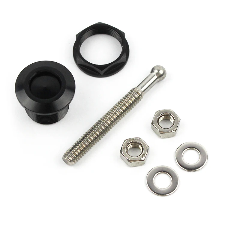 Aluminium Universal Car Latch Push Button Quick Release Hood Bonnet Fasteners