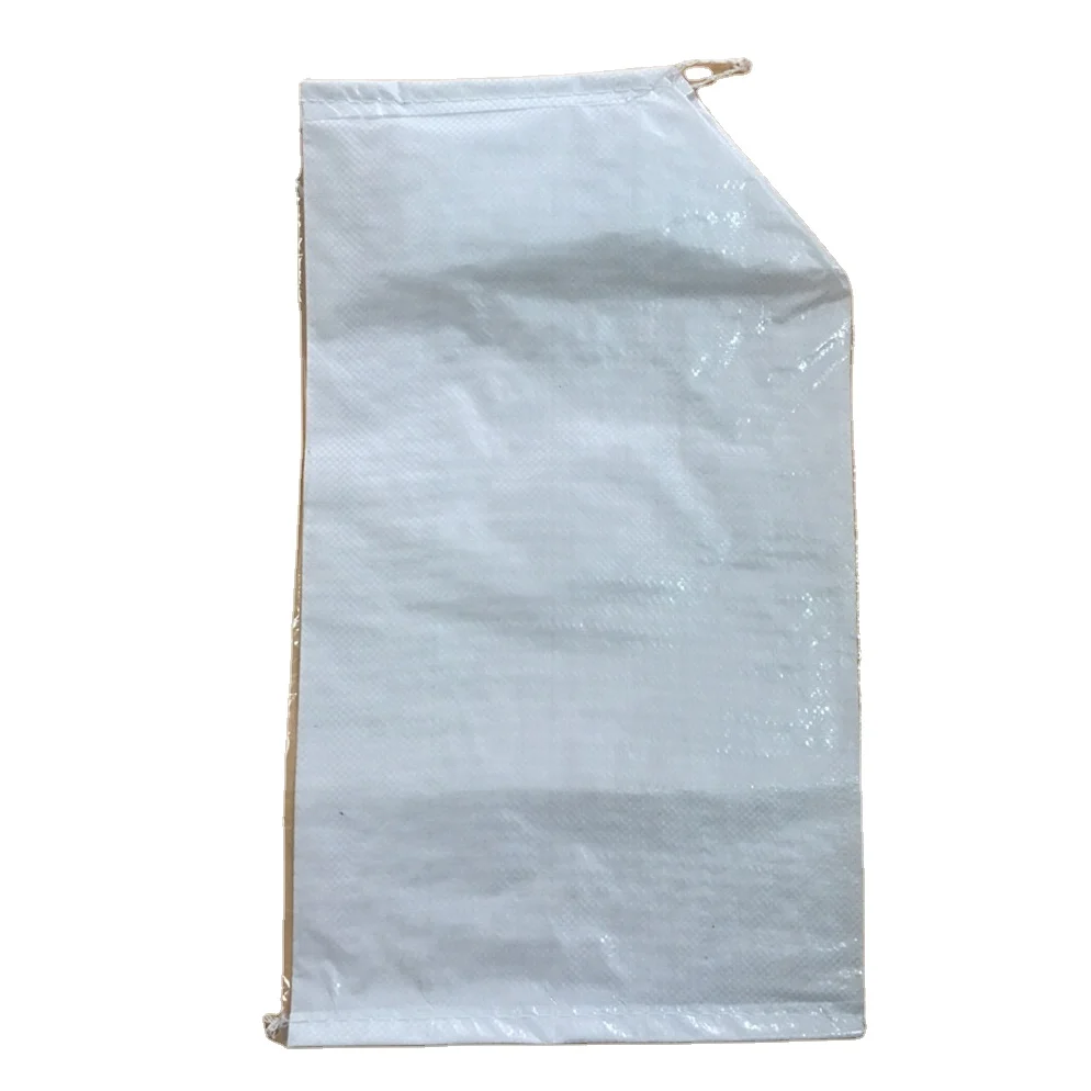 25kg 40kg 50kg Plastic pp Woven Bag White Brown Granulated Sugar Salt Rice Fertilizer Animal Feed Food Packaging Sack