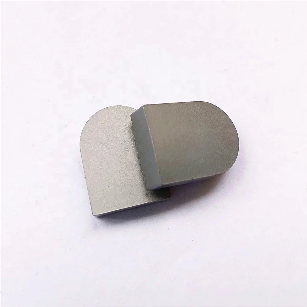 Tungsten carbide cutting insert brazed insert with various grade and type available