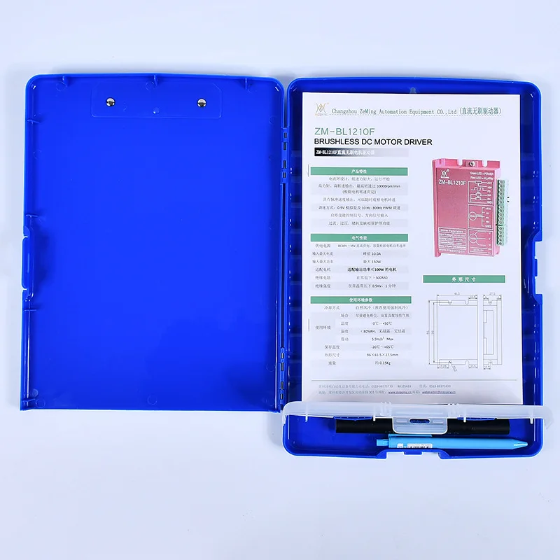 Hot Sale Custom Logo Heavy Duty PP A4 Document File Holder Refillable Storage Clipboard Lined Notepad with Pen Holder