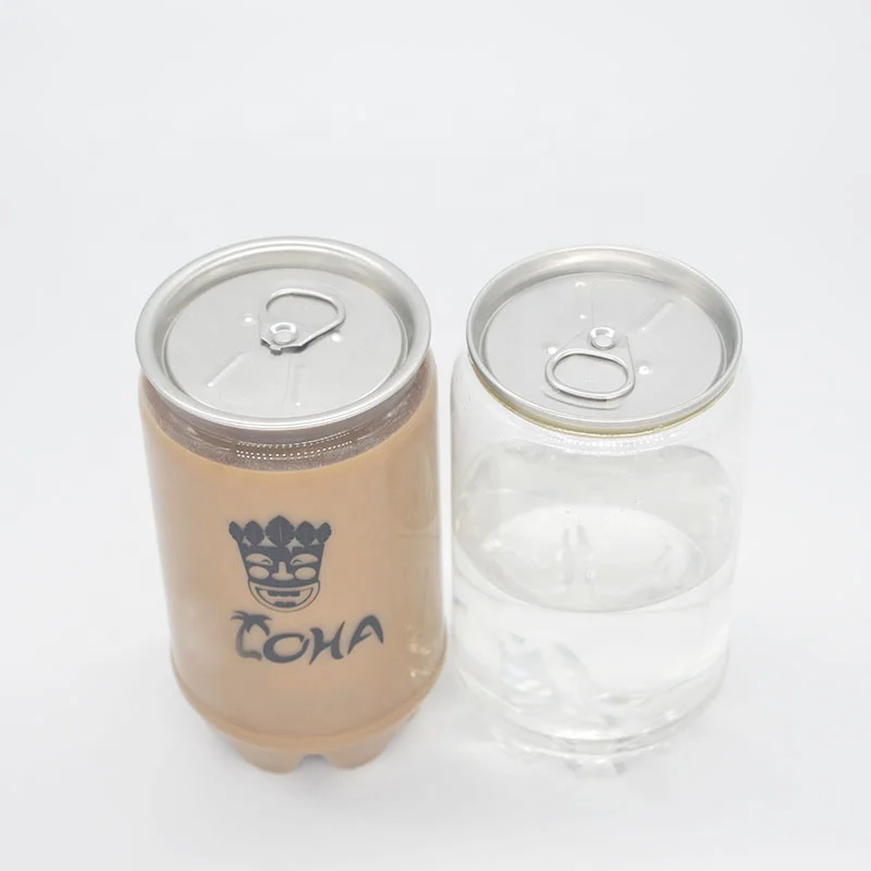 Hot Sale Popular Soft Drinks 12 oz 350ml PET Bottle  Plastic Soda Can