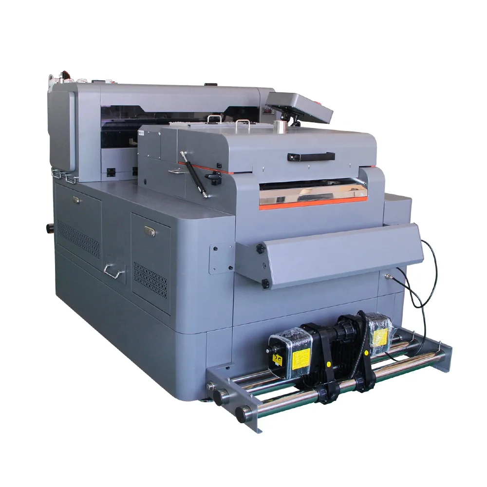 30cm double xp600 all in one dtf printer printer with shaker machine heat transfer pet film paint ink printing machine